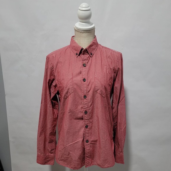 Men's Vintage Kustommade Von Dutch shirt long sleeve button up shirt Size Small - Picture 1 of 5